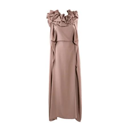 Kleid normal glatt, lang (über die Knie)