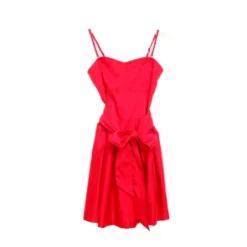 Kleid (Leinen, Polyester, Viskose)