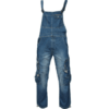 washing dungarees