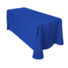 Wash tablecloth (up to 4m wide).